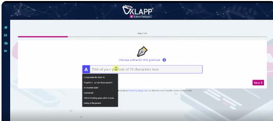 Klappz AI 1st Text To Video App step 2