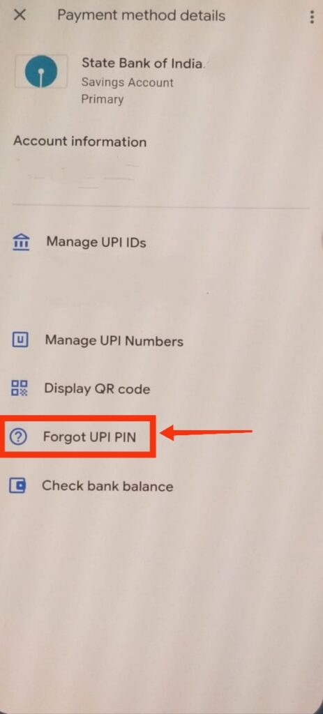 How to Change UPI Pin in Google Pay 