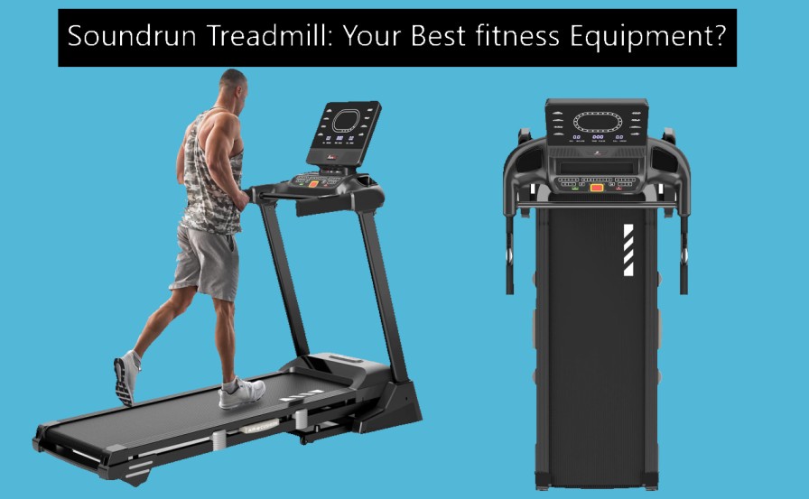 Soundrun Treadmill 15 Incline, 400 Lbs, 10MPH, And More FineDose