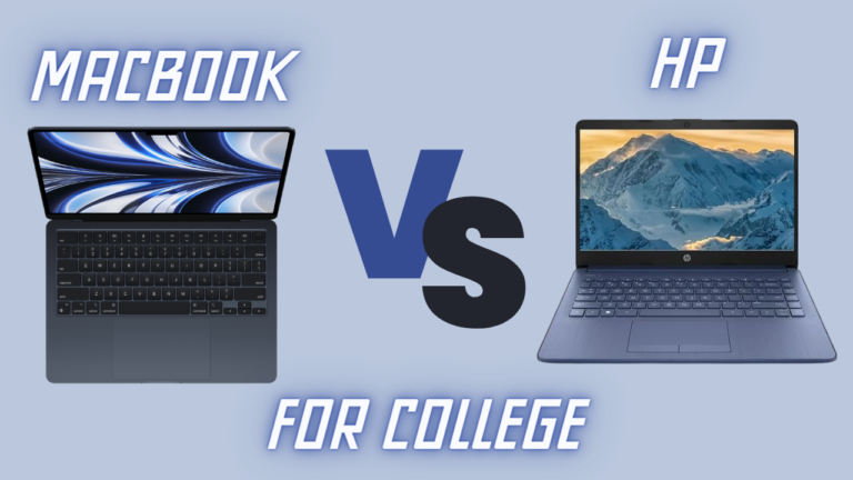 Macbook Vs Hp For College