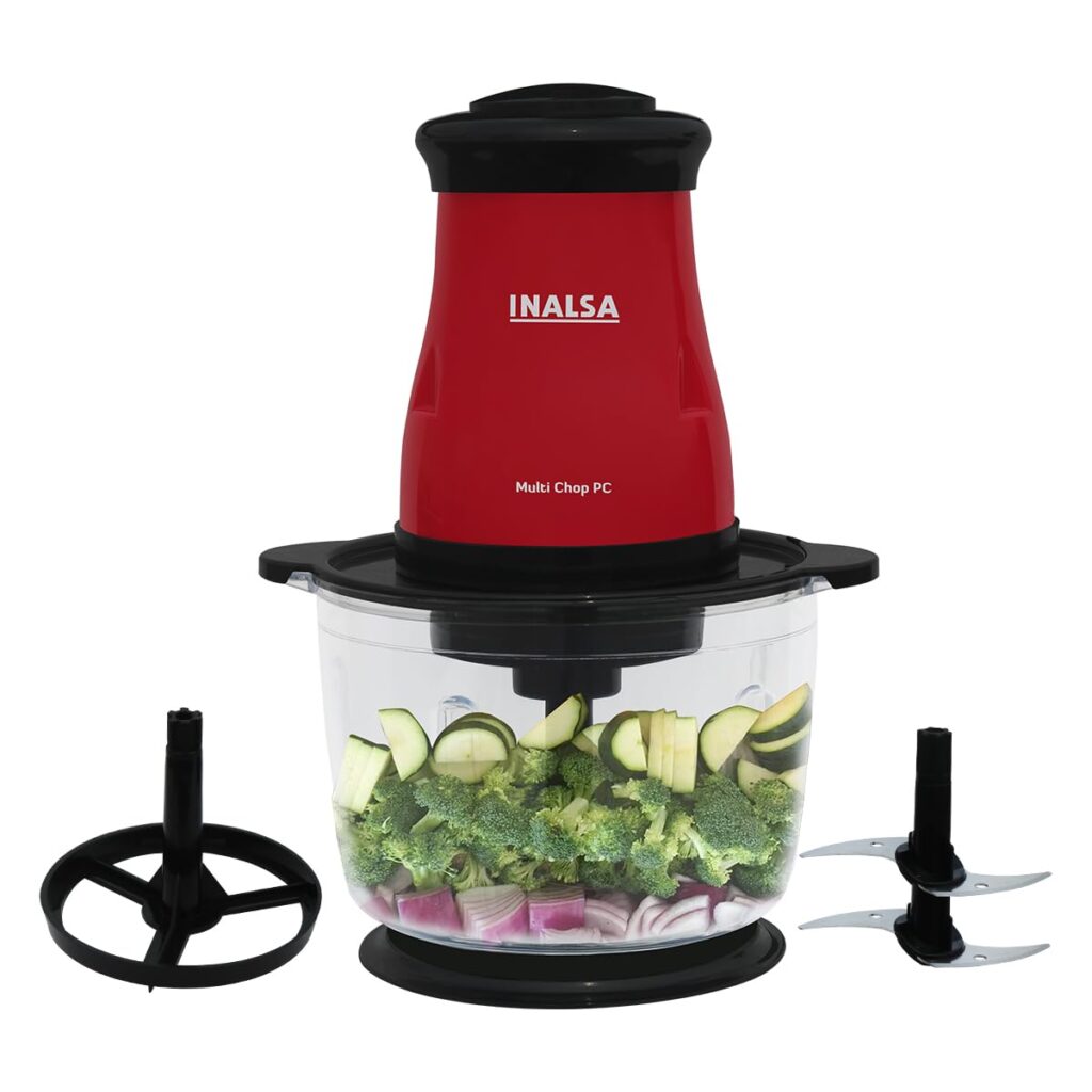 INALSA 1.5L Chopper with plastic bowl