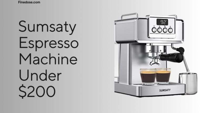Sumsaty Espresso Machine Review